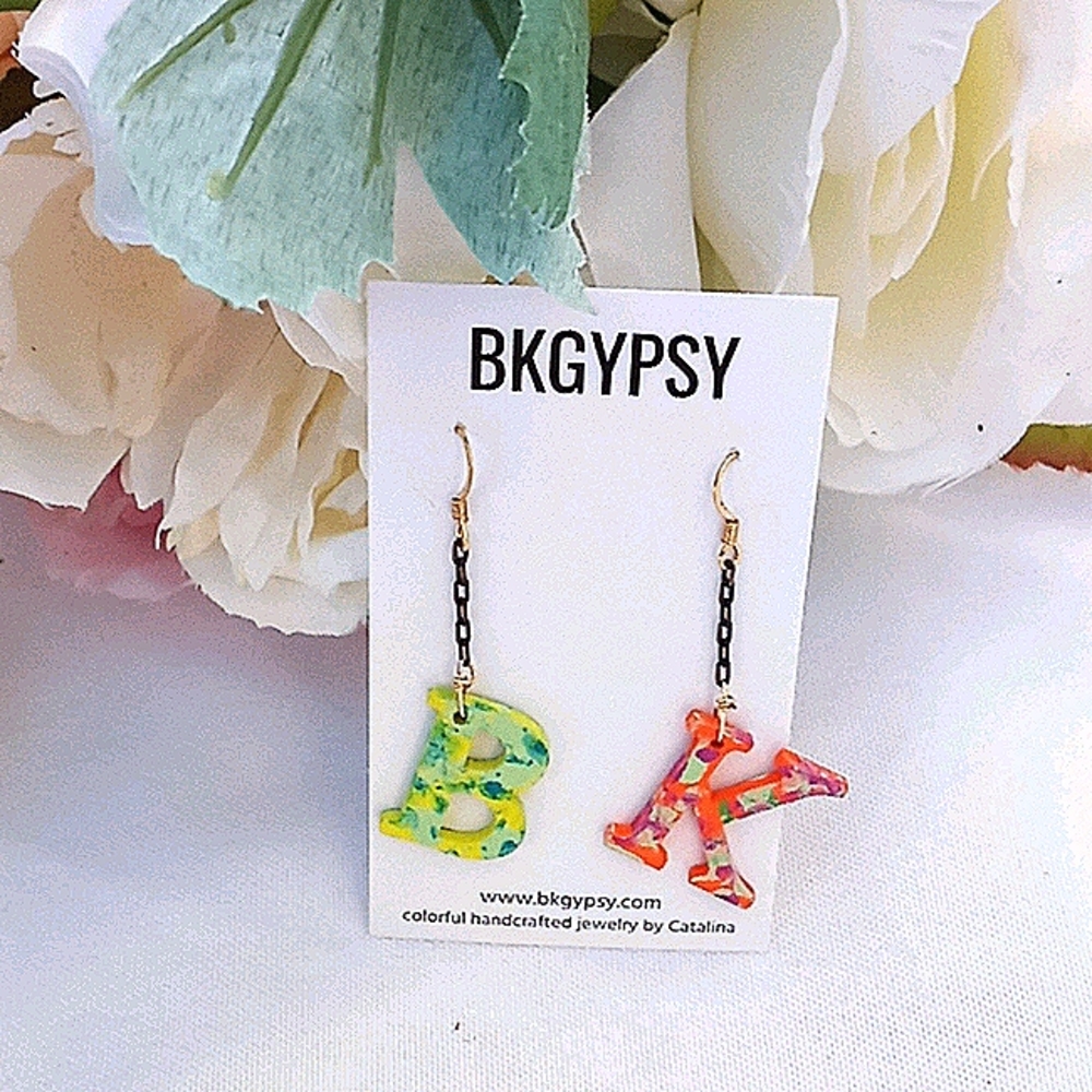 BK Gypsy Handcrafted Drop / Dangle Earrings